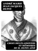 Choix des plaidoyers et mémoires de M. Dupin aîné