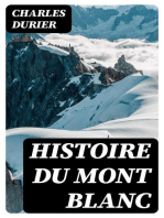 Histoire du Mont Blanc