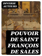 Pouvoir de saint François de Sales