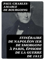 Itinéraire de Napoléon Ier de Smorgoni à Paris, épisode de la guerre de 1812