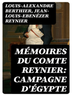 Mémoires du comte Reynier: Campagne d'Égypte