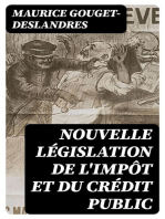 Nouvelle législation de l'impôt et du crédit public