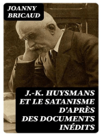 J.-K. Huysmans et le satanisme d'après des documents inédits