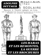 Les haras et les remontes, la guerre et les brochures