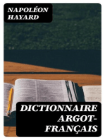 Dictionnaire Argot-Français