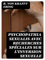 Psychopathia Sexualis avec recherches spéciales sur l'inversion sexuelle