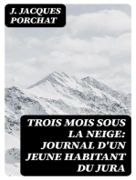 Trois mois sous la neige: Journal d'un jeune habitant du Jura