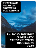 La monadologie (1909) avec étude et notes de Clodius Piat