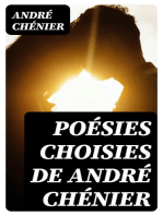 Poésies choisies de André Chénier