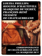 Correspondance de Chateaubriand avec la marquise de V: Un dernier amour de René