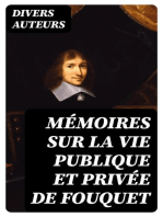 Mémoires sur la vie publique et privée de Fouquet