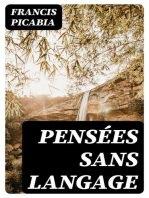 Pensées sans langage