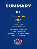 Summary of Come On, Man! By Joe Concha