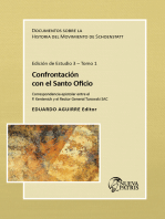 Confrontación con el Santo Oficio: Documento sobre la Historia del Movimiento de Schoenstatt. Correspondencia Epistolar entre el P. Kentenich y el Rector General Turowski SAC. Edición de estudio 3. Tomo 1