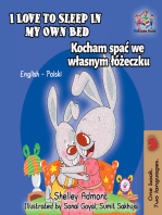 I Love to Sleep in My Own Bed: English Polish