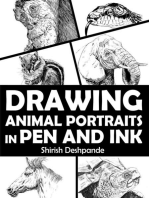Drawing Animal Portraits in Pen and Ink: Pen, Ink and Watercolor Sketching