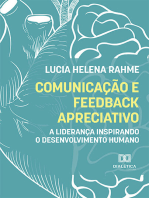 Comunicação e feedback apreciativo: a liderança inspirando o desenvolvimento humano