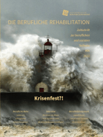 Krisenfest?!: Die berufliche Rehabilitation -Zeitschrift zur beruflichen und sozialen Teilhabe - Heft 4-2022