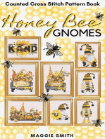 Honey Bee Gnomes | Counted Cross Stitch Patterns