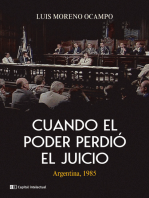 Cuando el poder perdió el juicio