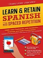 Learn & Retain Spanish with Spaced Repetition: 5,000+ Anki Flashcards with Vocabulary, Grammar, & Audio Pronunciation