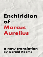 Enchiridion of Marcus Aurelius: A New Translation: The Stoic Enchiridion Series