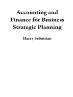 Accounting and Finance for Business Strategic Planning