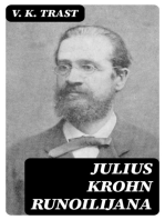Julius Krohn runoilijana