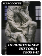 Herodotoksen historia-teos I-II