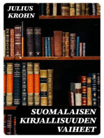Suomalaisen kirjallisuuden vaiheet