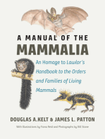 A Manual of the Mammalia: An Homage to Lawlor’s Handbook to the Orders and Families of Living Mammals