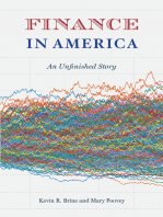 Finance in America: An Unfinished Story