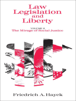 Law, Legislation and Liberty, Volume 2: The Mirage of Social Justice