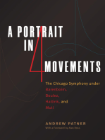 A Portrait in 4 Movements: The Chicago Symphony under Barenboim, Boulez, Haitink, and Muti