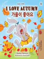 I Love Autumn 가을이 좋아요: English Korean Bilingual Book for Children