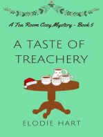 A Taste of Treachery: Tea Room Cozy Mysteries, #5