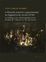 A filosofia natural e experimental na Inglaterra do século XVIII: um diálogo com a historiografia acerca da ideia de "Ciência" na "Era das Luzes"
