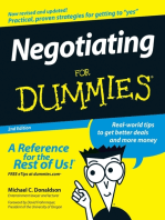 Negotiating For Dummies