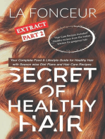 Secret of Healthy Hair Extract Part 2 : Your Complete Food & Lifestyle Guide for Healthy Hair: Secret of Healthy Hair Extract Series, #2