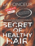 Secret of Healthy Hair Extract Part 1: Your Complete Food & Lifestyle Guide for Healthy Hair