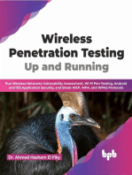 Wireless Penetration Testing: Up and Running: Run Wireless Networks Vulnerability Assessment, Wi-Fi Pen Testing, Android and iOS Application Security, and Break WEP, WPA, and WPA2 Protocols (English Edition)
