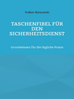 Taschenfibel für den Sicherheitsdienst