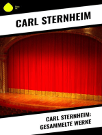 Carl Sternheim: Gesammelte Werke