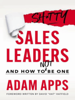 Shitty Sales Leaders: And How to Not Be One