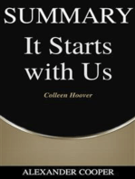 Summary of It starts with Us: by Colleen Hoover - A Comprehensive Summary