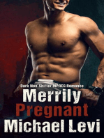 Merrily Pregnant - Dark Non-Shifter MPREG Romance