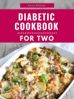 Diabetic Cookbook For Two: Delicious and Healthy Diabetic Friendly Recipes For 2: Diabetic Diet Cooking, #1