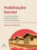 Habitação Social: mobiliamento, espaciosidade e funcionalidade