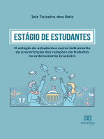 Estágio de Estudantes: o estágio de estudantes como instrumento de precarização das relações de trabalho no ordenamento brasileiro
