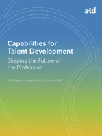 Capabilities for Talent Development